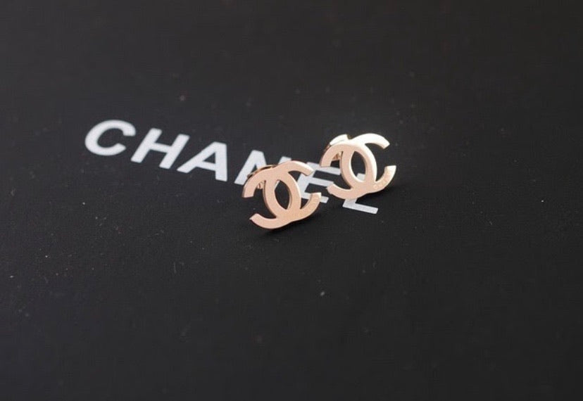 Stainless Steel Chanel Inspired Earrings