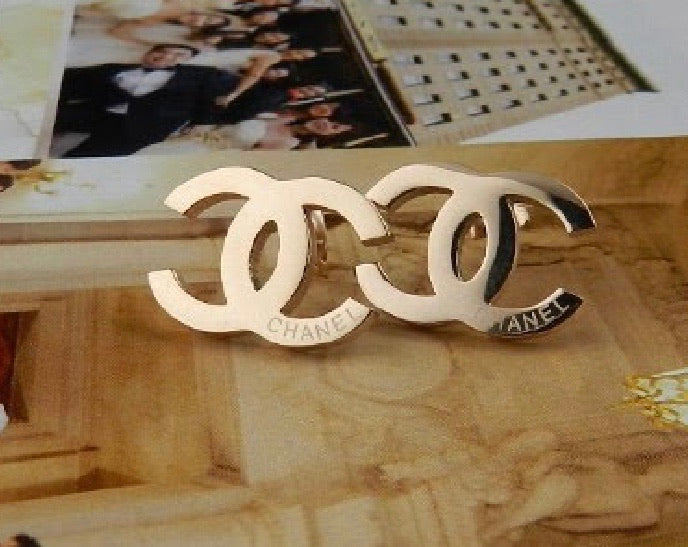 Stainless Steel Chanel Inspired Earrings