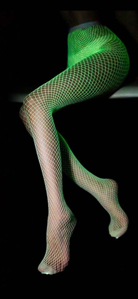 Glow In The Dark Fishnets