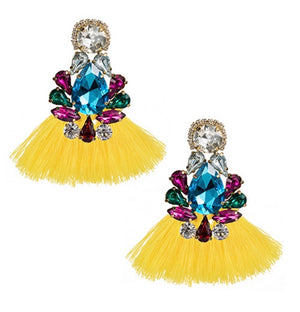 Open image in slideshow, Jasmine Elegant Drop Earrings
